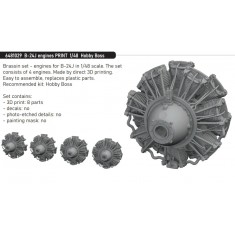 1/48 B-24J Liberator Engines for Hobby Boss kits