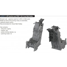 1/48 A-10C Thunderbolt II Ejection Seat for Great Wall Hobby kits