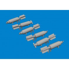 1/48 P-40 Warhawk 30lb Frag Bombs for Eduard kits