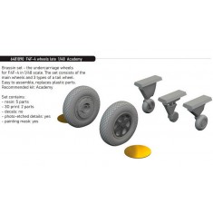 1/48 Grumman F4F-4 Wildcat Wheels late for Academy kits
