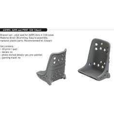 1/48 Mitsubishi A6M5 Zero Seat for Eduard kits