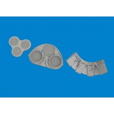 1/48 P-40E Warhawk Radiators Upgrade Set for Eduard kits