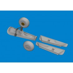 1/48 P-40E Warhawk Tail Wheel Bay for Eduard kits