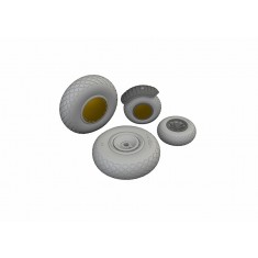 1/48 B-24D Liberator Wheels for Hobby Boss kits