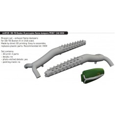 1/48 DB-7B Boston III Porcupine Flame Dampers for HK Models