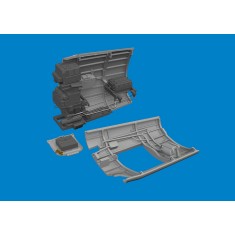 1/48 P-40N Radio Compartment (3D-printed) for Eduard kits