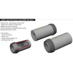 1/48 Jaguar GR.1 Exhaust Nozzles for Airfix kits