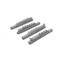 1/48 Ju 88A Exhaust Stacks for Eduard/ICM kits
