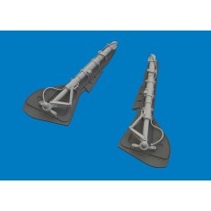 1/48 Fw 190A-8 Undercarriage Legs for Eduard kits