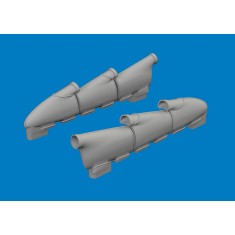 1/48 Hurricane Mk.I Exhaust Rounded for Arma Hobby kits