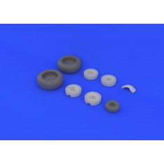 1/48 Junkers Ju 88 Wheels (late) for Dragon kits