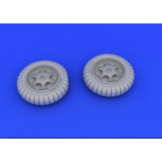 1/48 Focke-Wulf Fw190 (Early) Main Undercarriage Wheels for Eduard kits