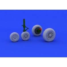 1/48 Lockheed F-104 Starfighter Undercarriage Wheels Late Version for Hasegawa kit