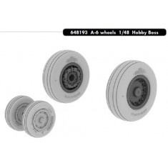 1/48 Grumman A-6A/A-6E Intruder Wheels for HobbyBoss kit
