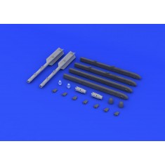1/48 IRIS-T Missiles Set (2 Missiles) (Resin+PE+Decals)