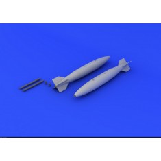 1/48 Mk.84 Bombs Set (2 Bombs: PE+Resin+Decals)