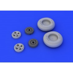 1/48 Hawker Hurricane Mk.I Main Wheels Set for Airfix kit A05127 (2 Wheels)