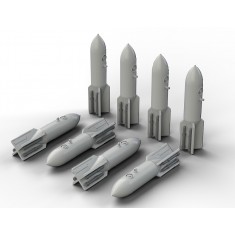 1/48 WWII German SC 50 Bombs Set