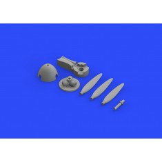 1/48 Messerschmitt Bf 109F Early Propeller for Eduard kit