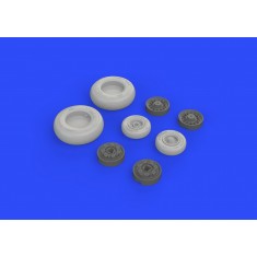 1/48 Grumman F-14A Tomcat Late Wheels Set for Tamiya kit 