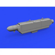 1/48 AN/ALQ-131 (deep) ECM Pod Brassin Set for Eduard kits