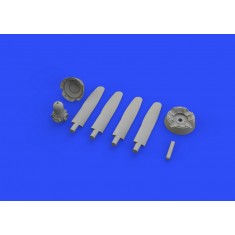 1/48 North American P-51D Mustang Hamilton Standard Propeller Set for Eduard kits