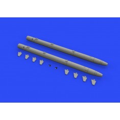 1/48 AIM-132 ASRAAM Advanced Short Range Air-to-Air Missile Set 