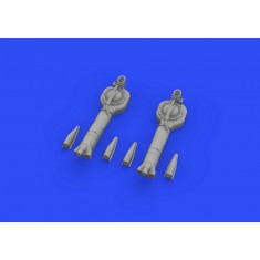 1/48 Lockheed P-38F/G Lightning Superchargers Set for Tamiya kits