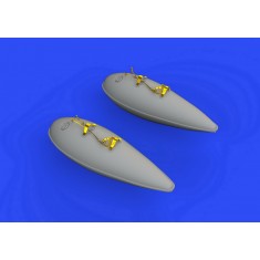 1/48 North American P-51D Mustang 75gal Drop Tanks Set for Eduard kits