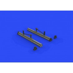 1/48 North American P-51D Mustang Bazooka Rocket Launcher Set for Eduard kits