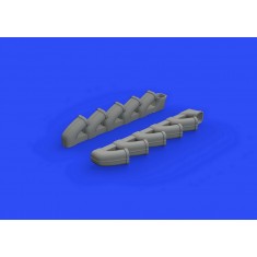 1/48 Ilyushin Il-2 Exhaust Stacks Detail Set for Tamiya kits