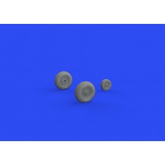1/48 Zlin Z-126/226 Trener Wheels Detail Set for Eduard kits