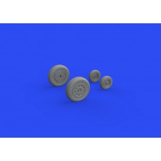 1/48 McDonnell Douglas F-4B Phantom II Wheels Detail Set for Tamiya kits