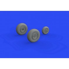 1/48 Arado Ar 234B Wheels Detail Set for Hasegawa/Hobby2000 kits