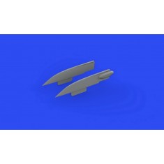 1/48 McDonnell Douglas F-4B Phantom II Fin Caps Detail Parts for Tamiya kits