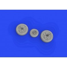 1/48 General Dynamics F-16 Fighting Falcon Wheels Early Set for Tamiya kits