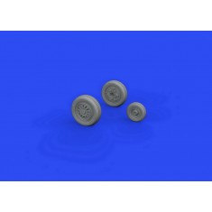 1/48 General Dynamics F-16 Fighting Falcon Wheels Late Set for Tamiya kits