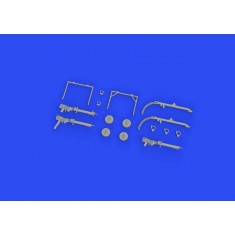 1/48 Sopwith Camel Comic Lewis Guns Detail Set for Eduard kits