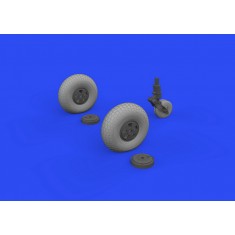 1/48 de Havilland Mosquito Wheels for Tamiya kits