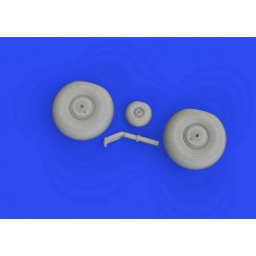 1/48 Bristol Beaufighter Mk.VI Wheels Detail Set for Tamiya kits