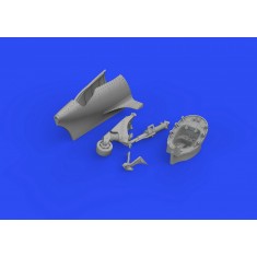 1/48 Mitsubishi A6M3 Zero Tailwheel for Eduard kits