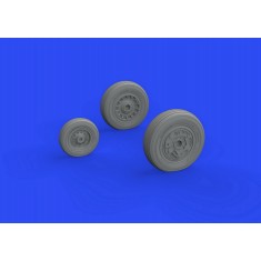 1/48 Blackburn Buccaneer S.2C/D Wheels for Airfix kits