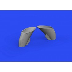 1/48 Grumman F4F-4 Wildcat Exhausts for Eduard kits