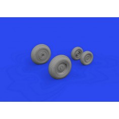 1/48 Mil Mi-8MT Wheels for Trumpeter kits