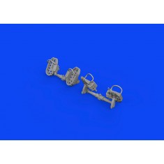 1/48 Messerschmitt Bf 109E Rudder Pedals Late
