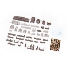 1/48 Messerschmitt BF-109K-4 Engine Detail parts for Eduard kits