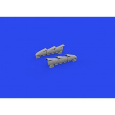 1/48 Hawker Hurricane Mk.II Exhaust Fishtail for Arma Hobby kits
