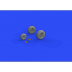 1/72 Martin B-26 Marauder Wheels for Eduard/Hasegawa kits