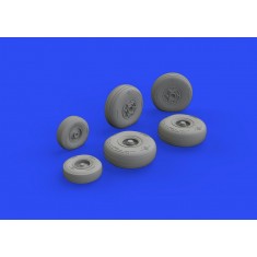 1/72 Lockheed C-130 Hercules Wheels Set for Zvezda kits