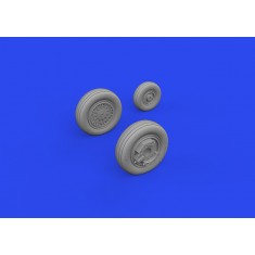 1/72 Aero L-39 Albatros Wheels for Eduard kits